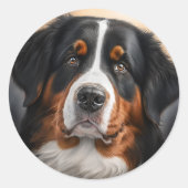 Lucy Ronde Sticker (Voorkant)