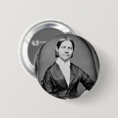 Lucy Stone American Abolitionist en Suffragist Ronde Button 5,7 Cm (Voorkant /achterkant)