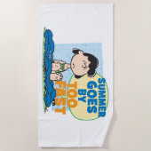 Lucy - Summy gaat te snel Strandlaken (Voorkant)