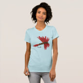 Lucy - T-shirt femmes Bella Canvas (Devant entier)