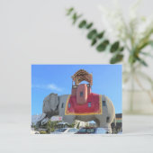 Lucy the Elephant Briefkaart (Staand voorkant)