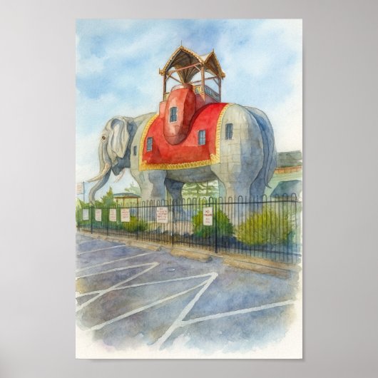 Lucy the Elephant Poster (Voorkant)