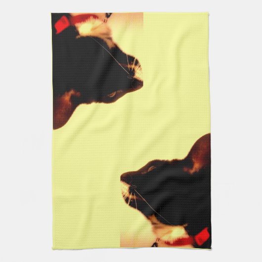 Lucy's profiel theedoek (Verticaal)