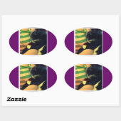 Lucy's Snuggles Ovale Sticker (Vel)