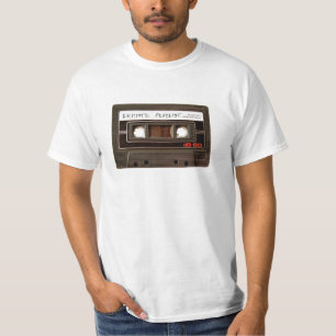 Luddite afspeellijst t-shirt