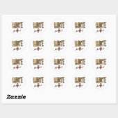 Luddite Ronde Sticker (Vel)