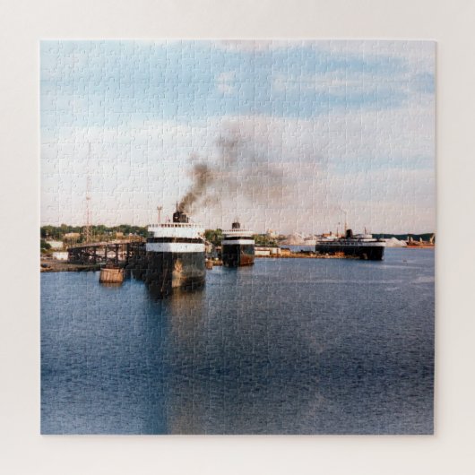 Ludington Car/Rail Ferries puzzel (Verticaal)