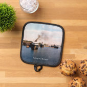 Ludington Carferries pothouders Pannenlap (Top down)