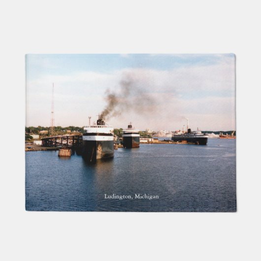 Ludington Ferries doormat Deurmat (Voorkant)