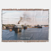 Ludington Ferries jeter la couverture (Devant)