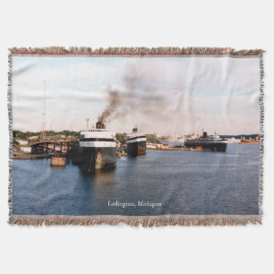 Ludington Ferries jeter la couverture
