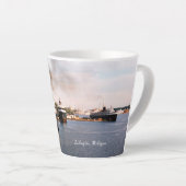 Ludington Ferries latte mug (Angle droit)