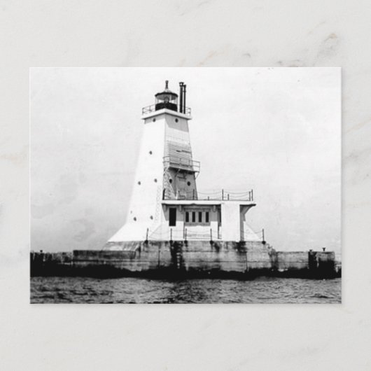 Ludington Lighthouse Briefkaart (Voorkant)