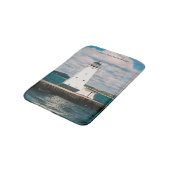 Ludington North Breakwater Light badmat (Gekanteld)