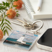 Ludington North Breakwater Light key chains Sleutelhanger (Voorkant Rechts)