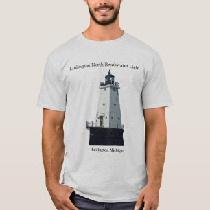 Ludington North Breakwater Light shirt