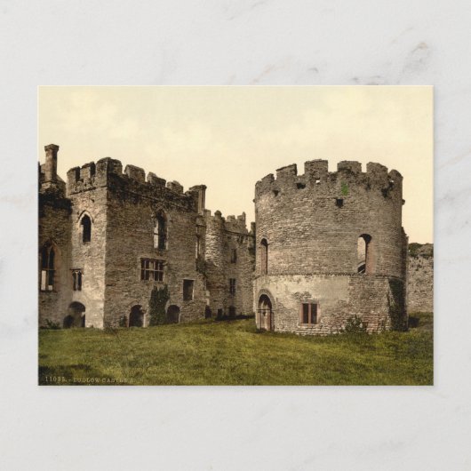 Ludlow Castle I, Shropshire, Engeland Briefkaart (Voorkant)