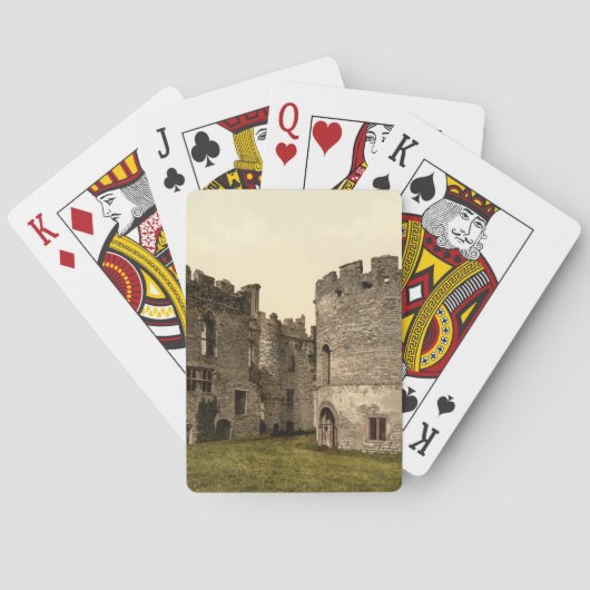 Ludlow Castle I, Shropshire, Engeland Pokerkaarten (Achterkant)