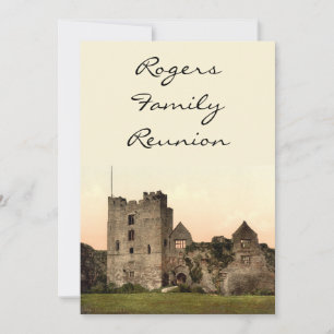 Ludlow Castle II, Shropshire, Engeland Kaart