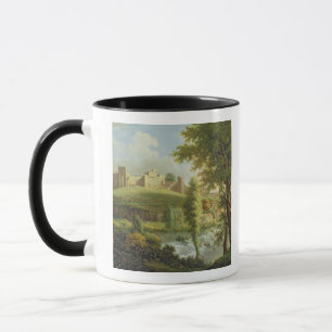 Ludlow Castle met Dinham Weir uit de Zuid-Wes Mok