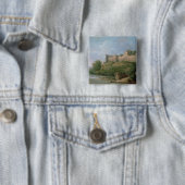 Ludlow Castle Vierkante Button 5,1 Cm (In situ)