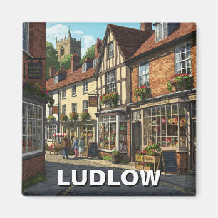 Ludlow Engeland Reizen Magneet