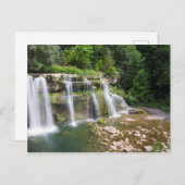 Ludlowville Herfsten, Lansing, New York Briefkaart (Voorkant / Achterkant)