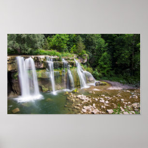 Ludlowville Herfsten, Ludlowville, New York Poster