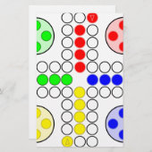Ludo Classic Board Game Briefpapier (Voorkant / Achterkant)
