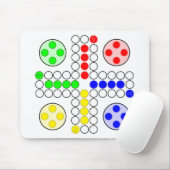 Ludo Classic Board Game Muismat (Met muis)
