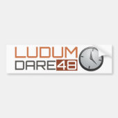 Ludum Dare Shiny Clock Bumpersticker (Voorkant)