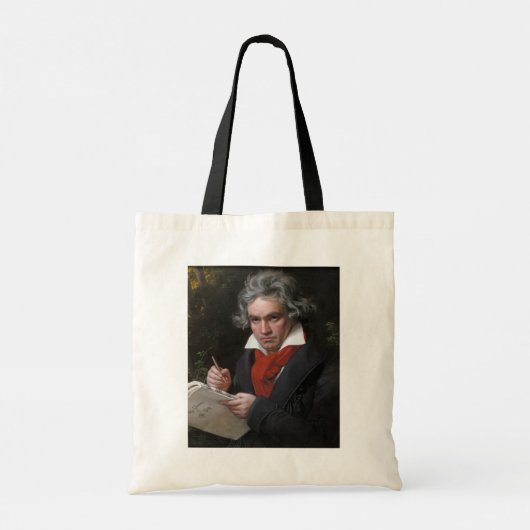 Ludwig Beethoven Symphony Classical Music Composer Tote Bag (Achterkant)
