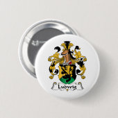 Ludwig Family Crest Ronde Button 5,7 Cm (Voorkant /achterkant)