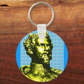 Ludwig II. König Bayern Sleutelhanger (Voorkant)
