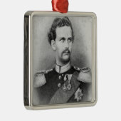 Ludwig II van Beieren Metalen Ornament (Rechts)
