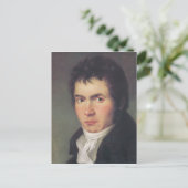 Ludwig van Beethoven Briefkaart (Staand voorkant)