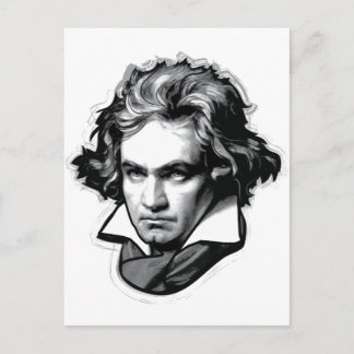 Ludwig van Beethoven Briefkaart