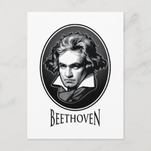 Ludwig van Beethoven Briefkaart