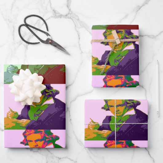 Ludwig Van Beethoven Feuillets de papier d'envelop (Recto)