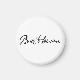 Ludwig van Beethoven handtekening autograaf klassi Magneet