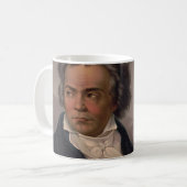 Ludwig Van Beethoven Koffiemok (Voorkant links)