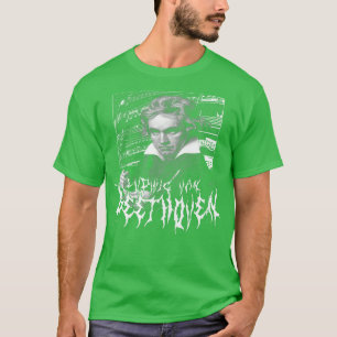 Ludwig Van Beethoven Metal T-shirt