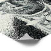 Ludwig Van Beethoven Portrait Poster (Hoek)