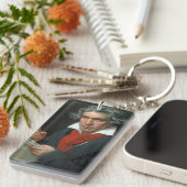 Ludwig van Beethoven Portrait Sleutelhanger (Voorkant Rechts)