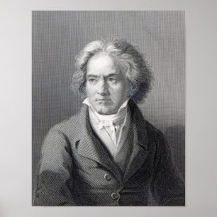 Ludwig van Beethoven Poster