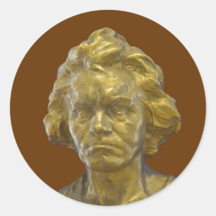 Ludwig van Beethoven Ronde Sticker