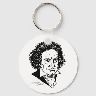 Ludwig van Beethoven Sleutelhanger