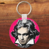 Ludwig van Beethoven Sleutelhanger (Voorkant)