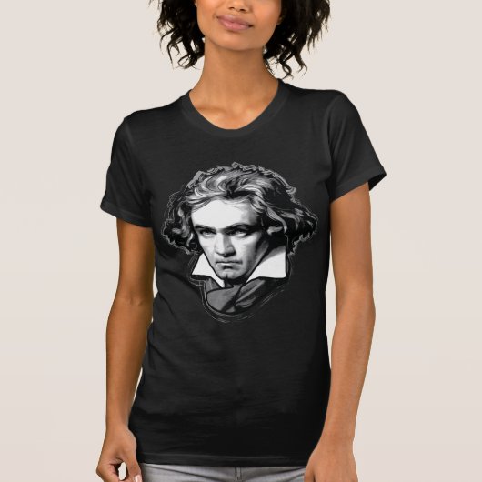 Ludwig van Beethoven T-shirt (Voorkant)