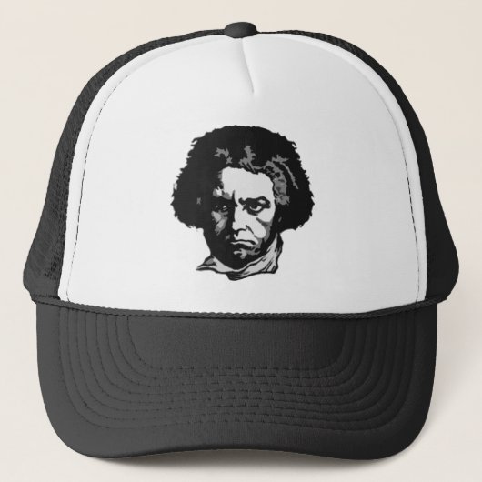 Ludwig Van Beethoven Trucker Pet (Voorkant)